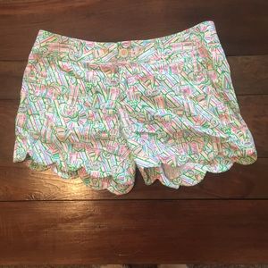 Scallop Lilly Shorts